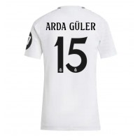 Maglia Calcio Real Madrid Arda Guler #15 Prima Divisa Donna 2024-25 Manica Corta